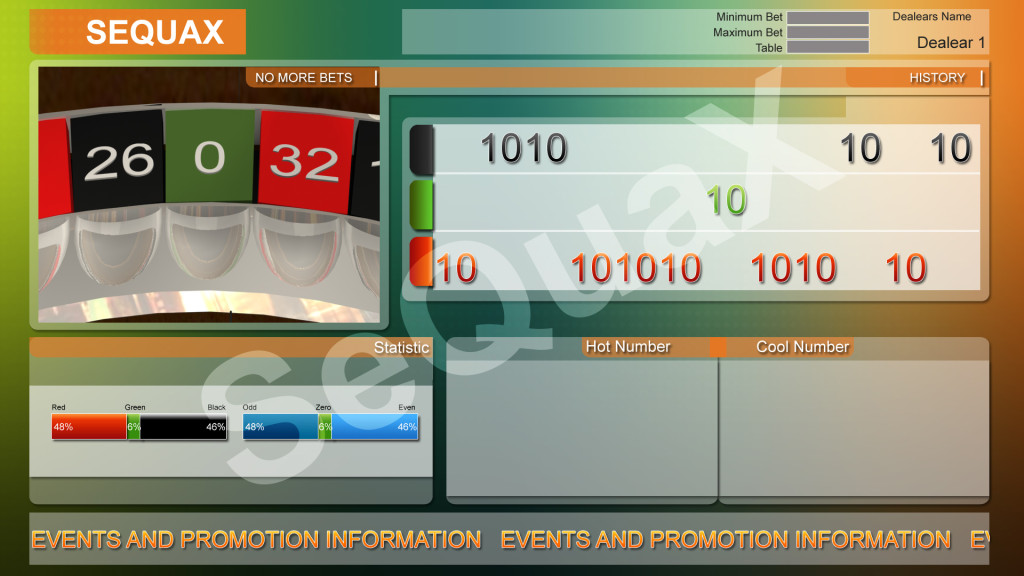 UI design for game status Main screen and themes